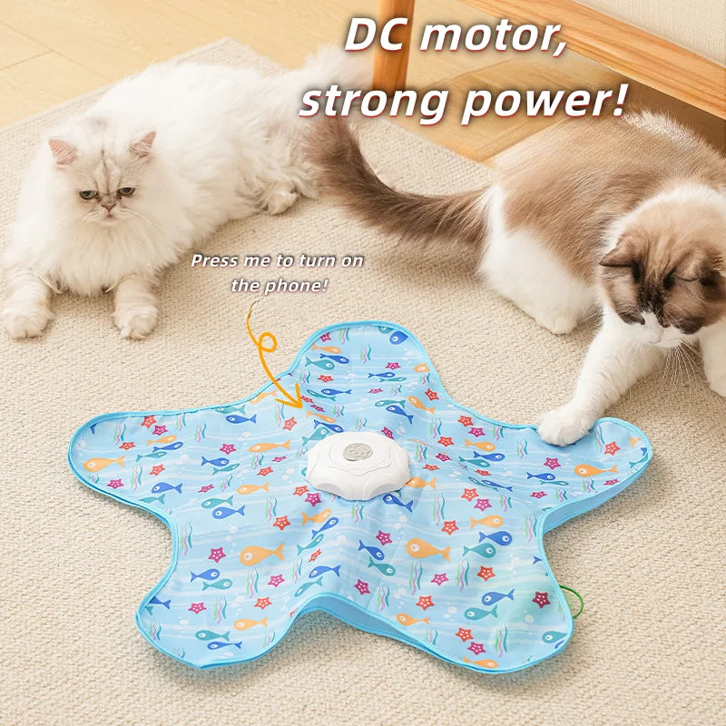 Cat Hunting Blanket Toy