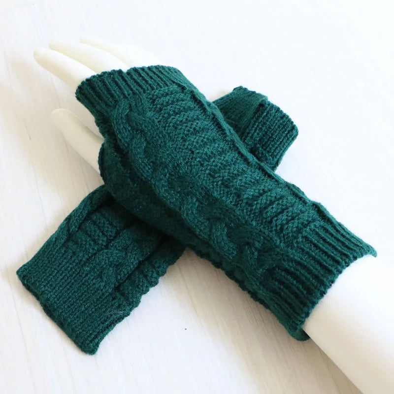 Crochet Fingerless Mittens