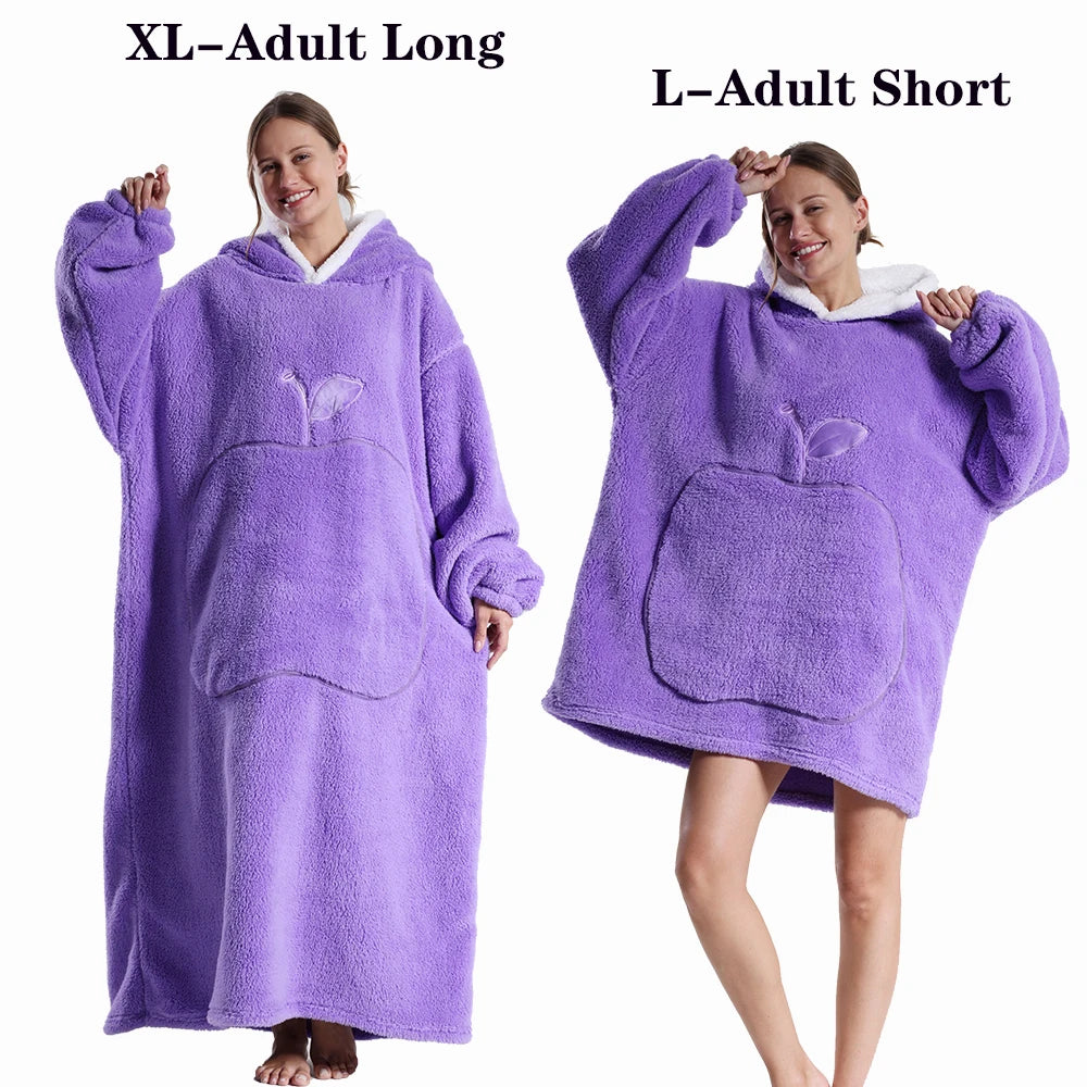 Wearable Hoodie Blanket