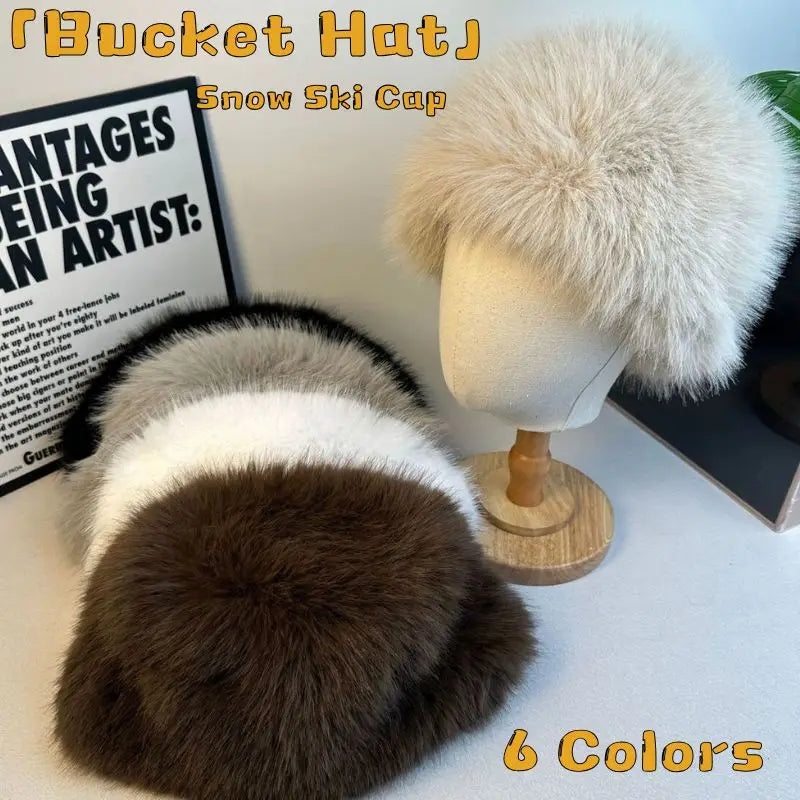 Faux Fox Fur Hat