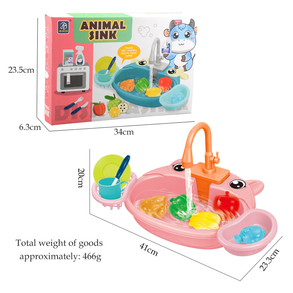 Kids Play Kitchen Sink