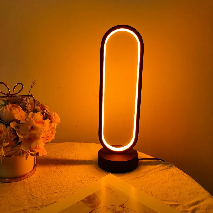 Dimmable Ring Bedside Lamp