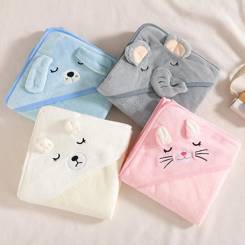 Hooded Baby Bath Towel