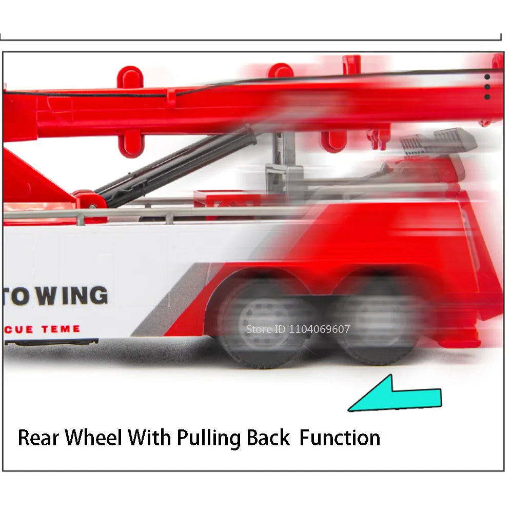 Diecast Tow Truck Toy