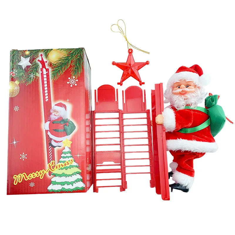 Climbing Santa Toy