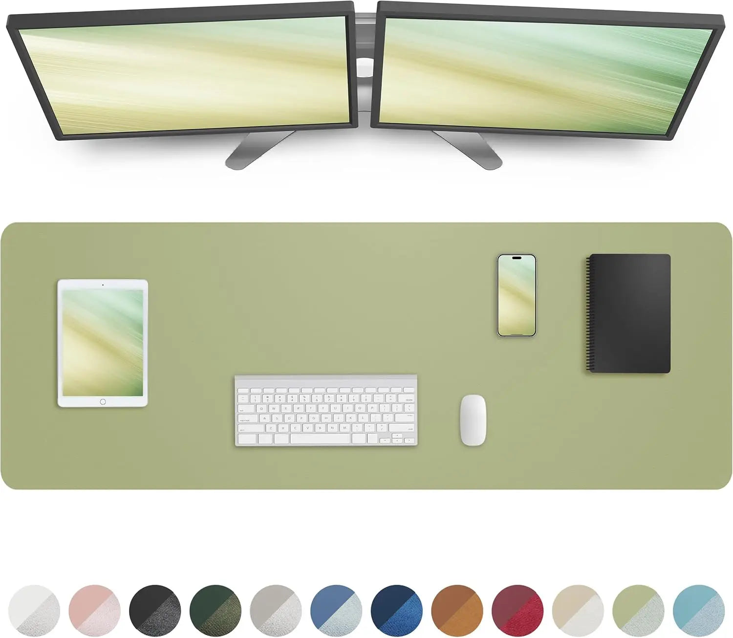 Waterproof Leather Desk Mat