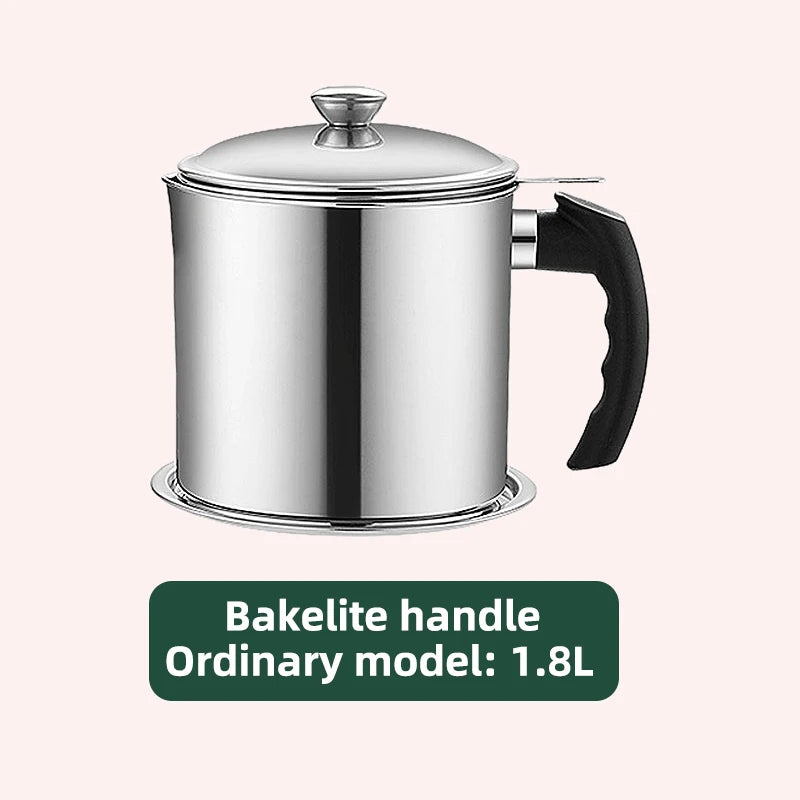 Stainless Oil Strainer Pot