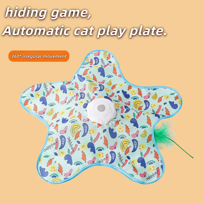 Cat Hunting Blanket Toy