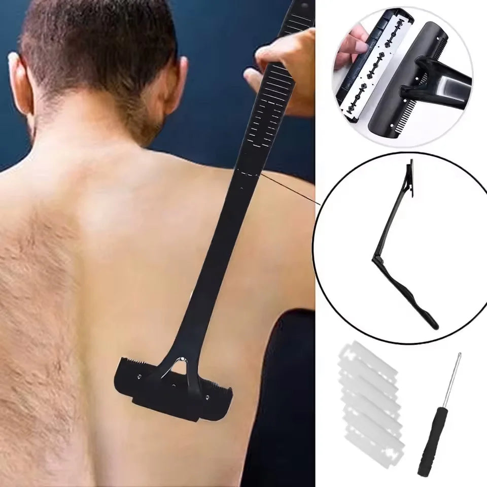 Foldable Back Shaver
