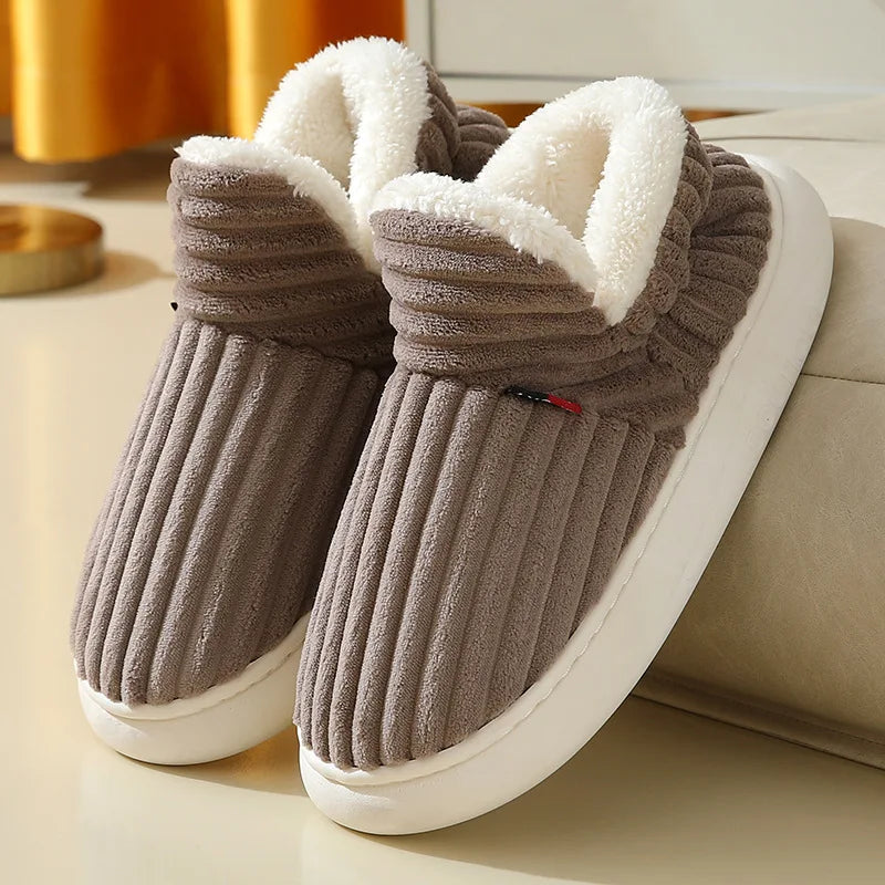 Men's Plush House Slippers