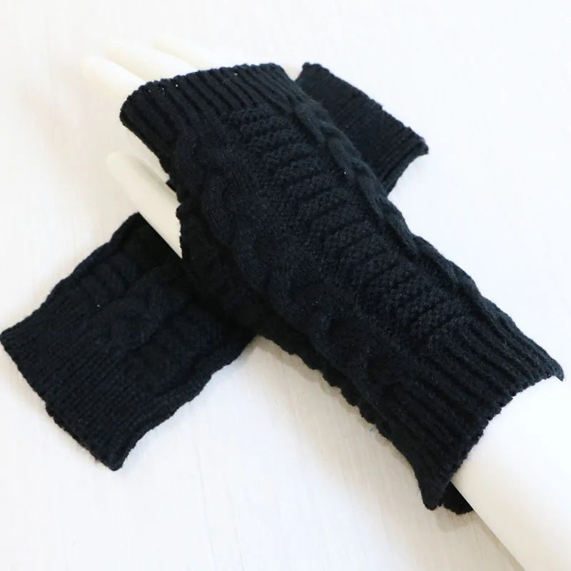 Crochet Fingerless Mittens