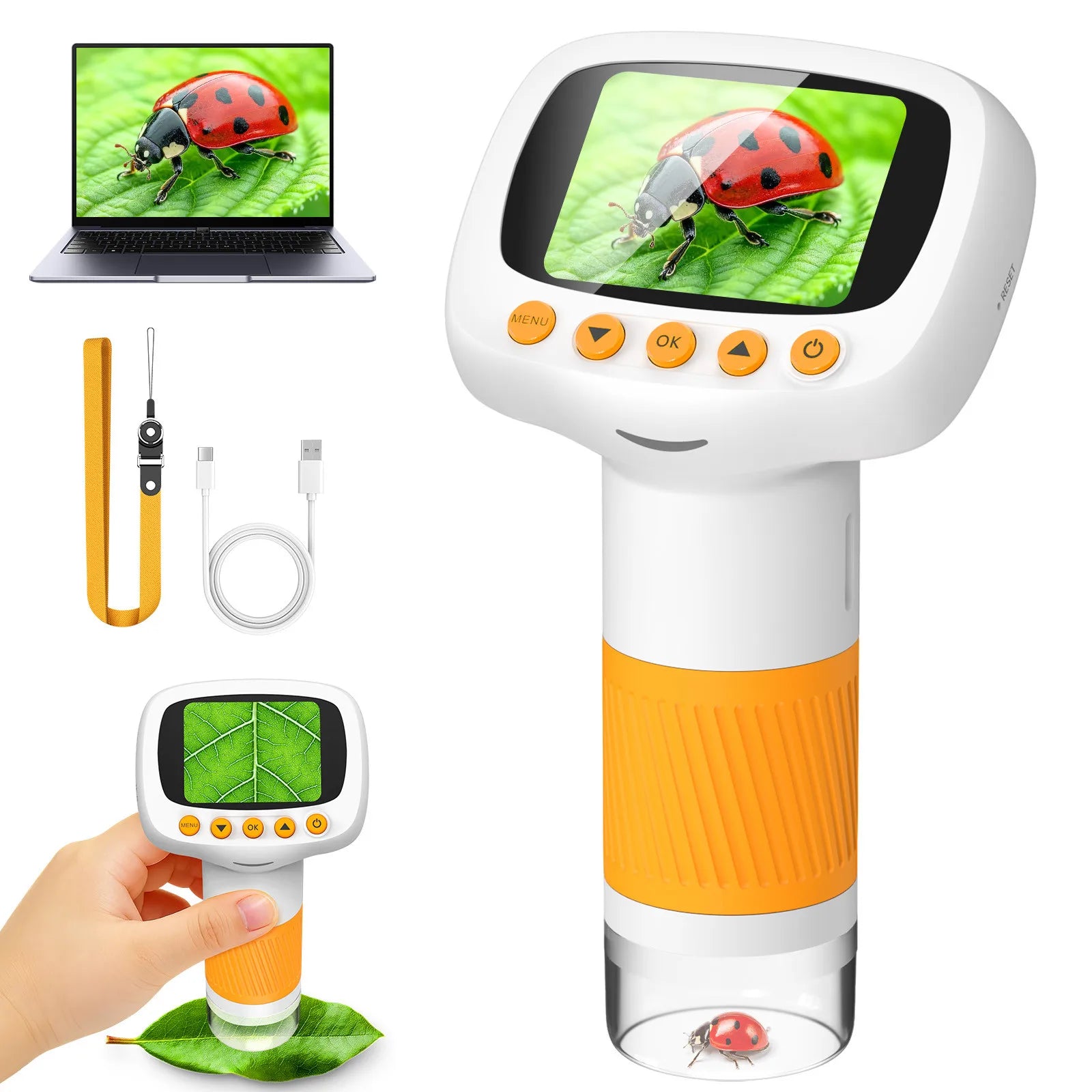 Kids Handheld Microscope