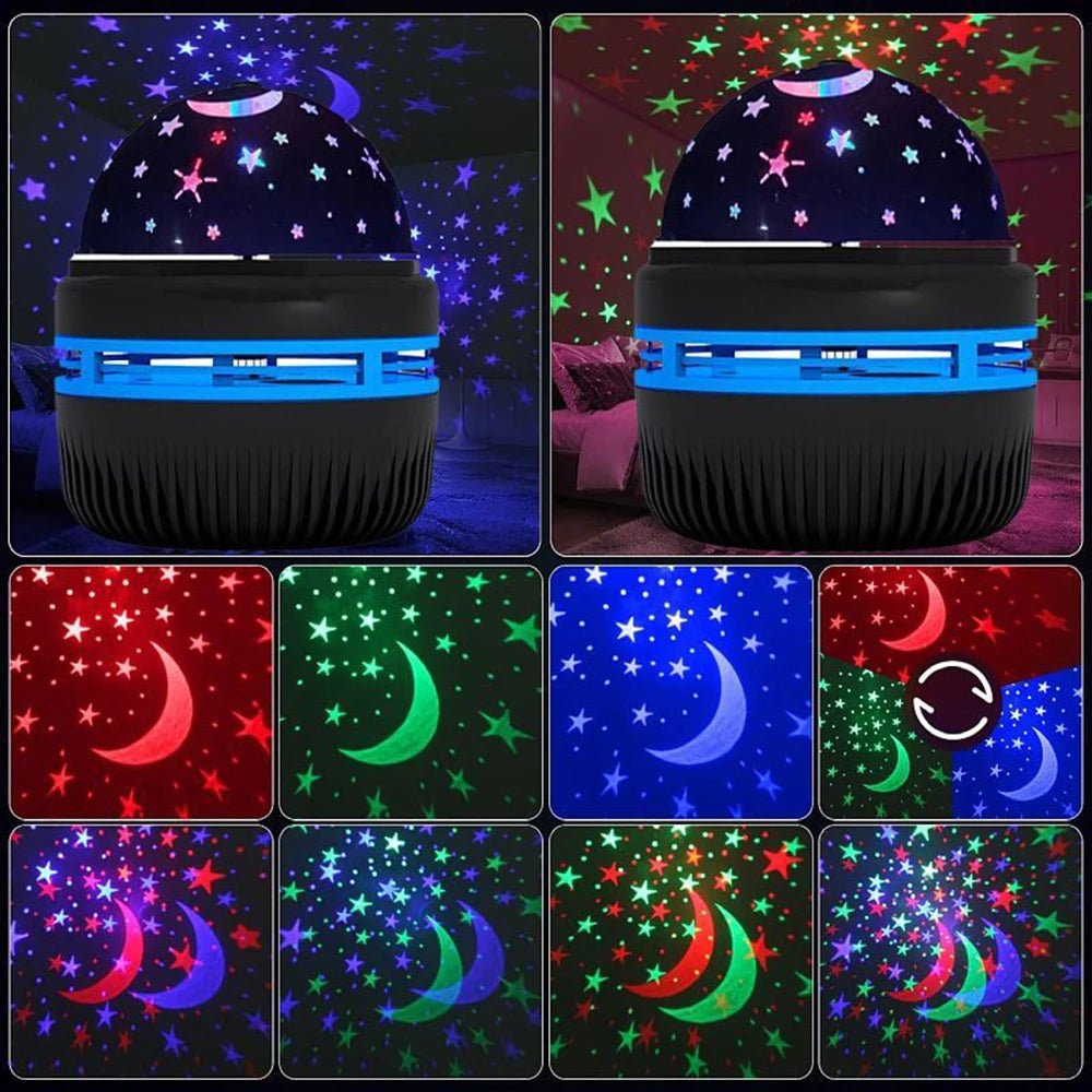 Galaxy Star Projector Lamp