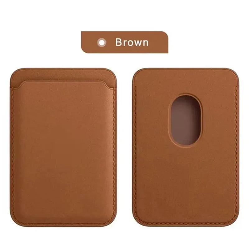 Leather Magnetic Wallet Case