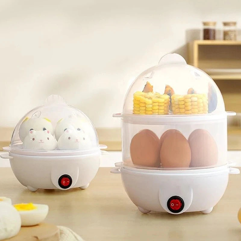 Double-Layer Electric Egg Cooker