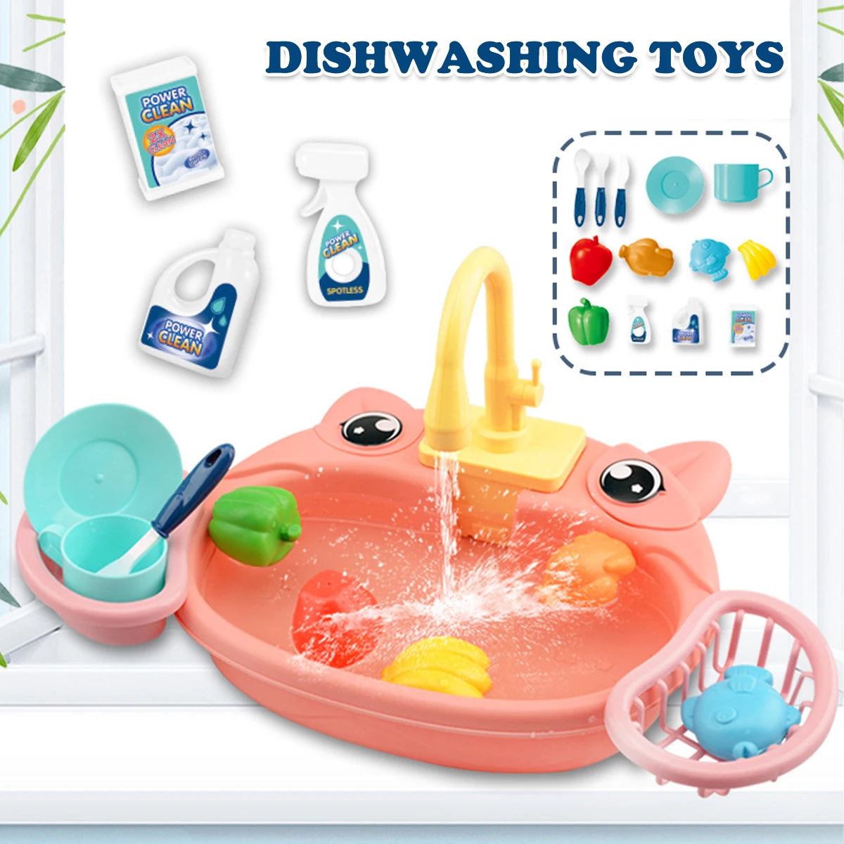 Kids Play Kitchen Sink