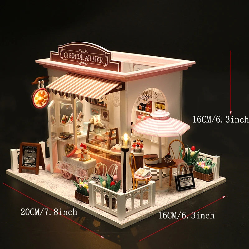DIY Miniature Dollhouse Kit