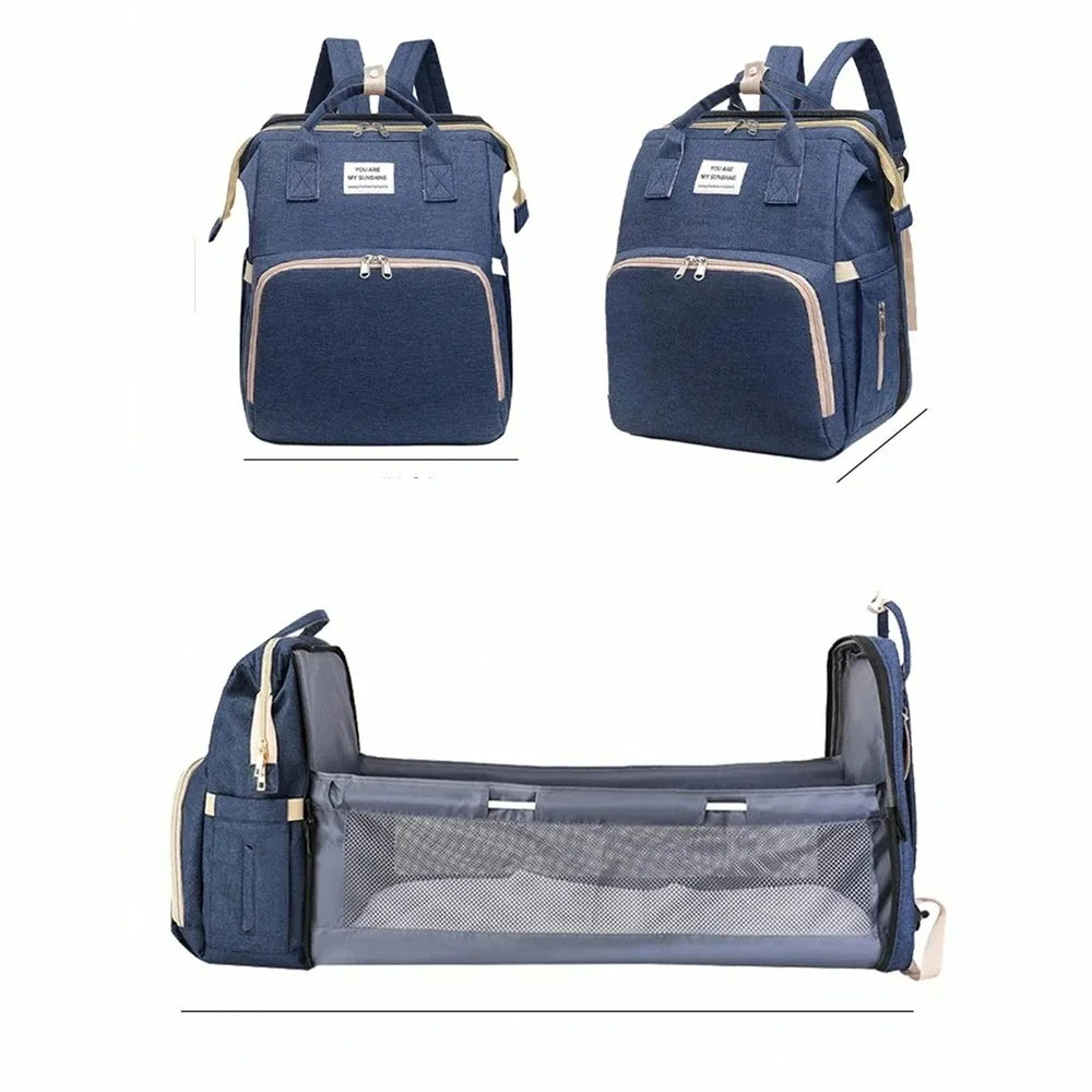 Folding Crib Travel Backpack