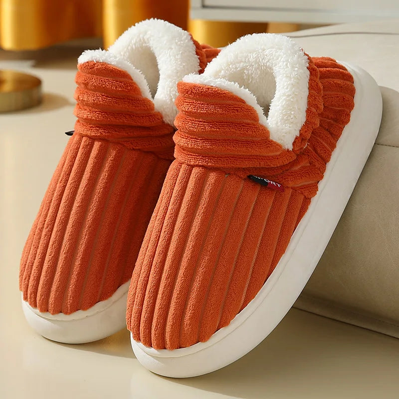 Men's Plush House Slippers