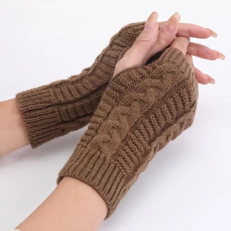 Crochet Fingerless Mittens
