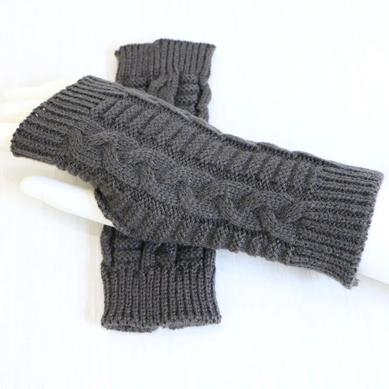 Crochet Fingerless Mittens