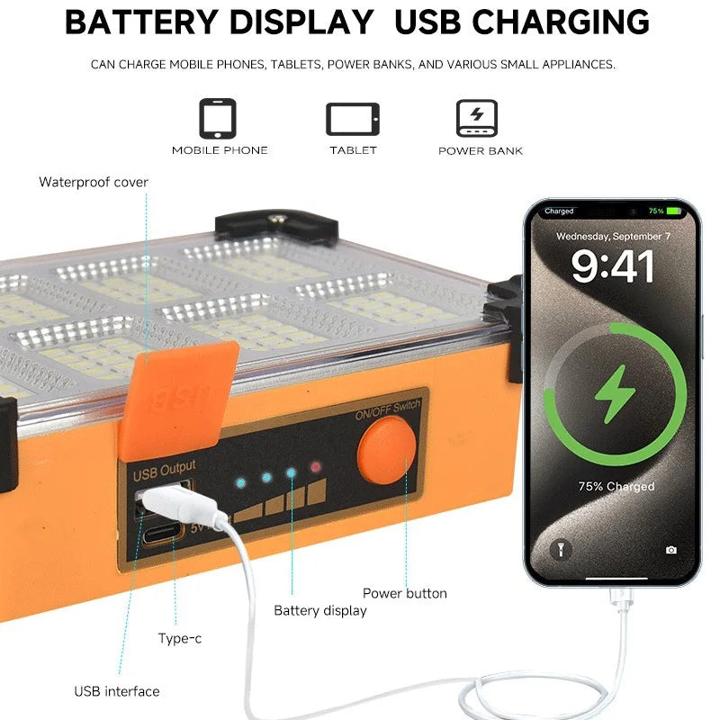 Solar Portable Work Lamp