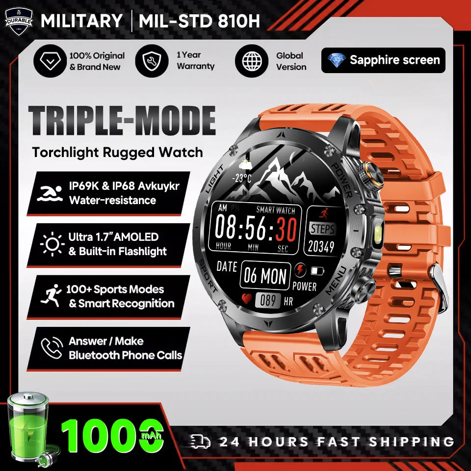 AMOLED Sports Smartwatch