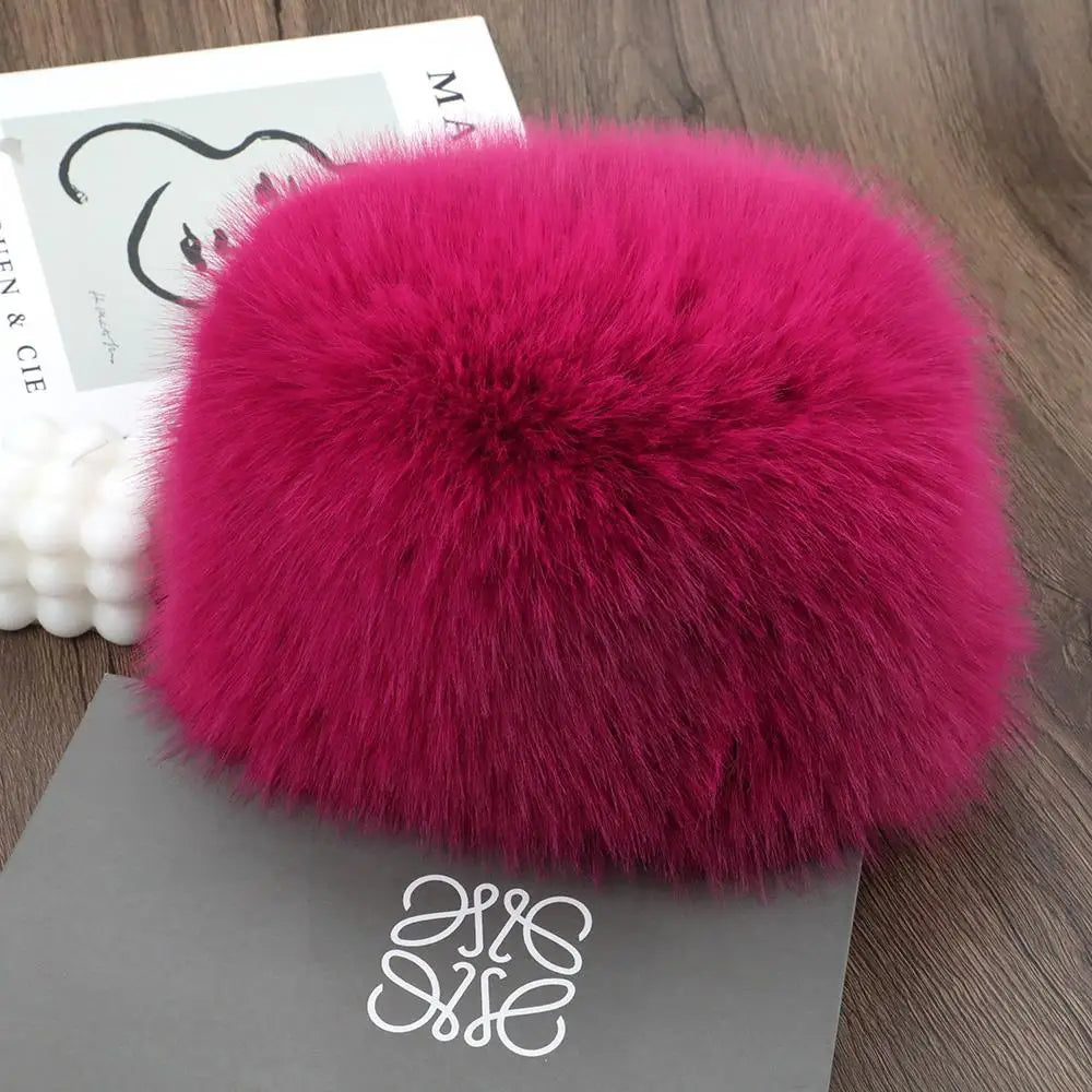 Faux Fox Fur Hat