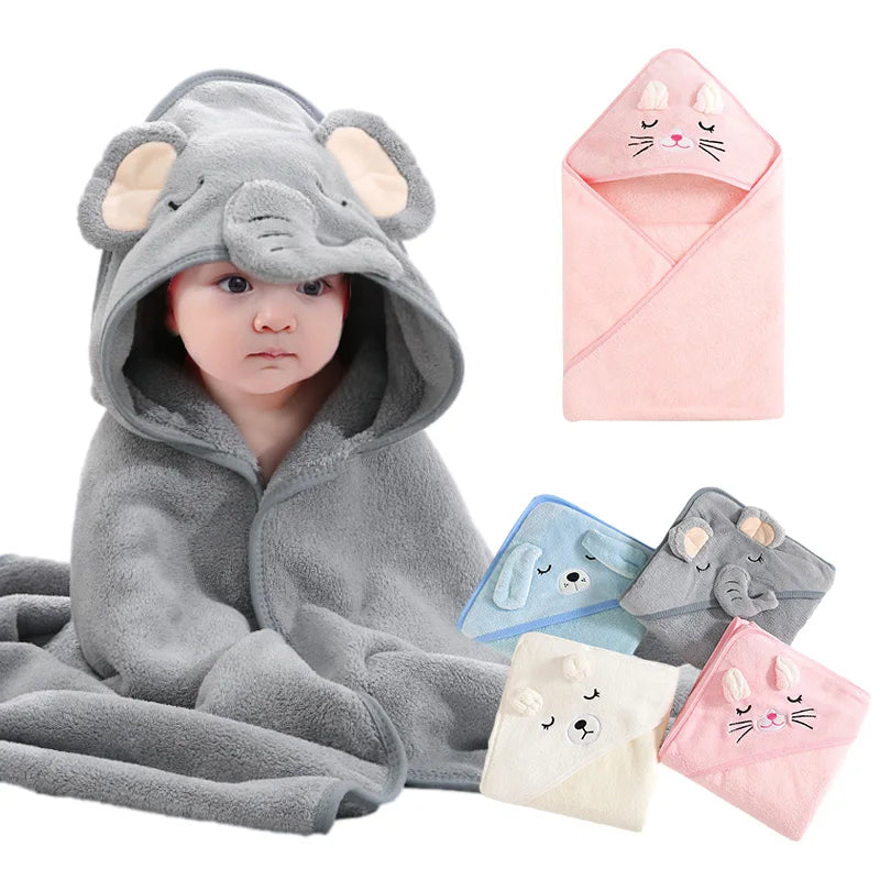 Hooded Baby Bath Towel
