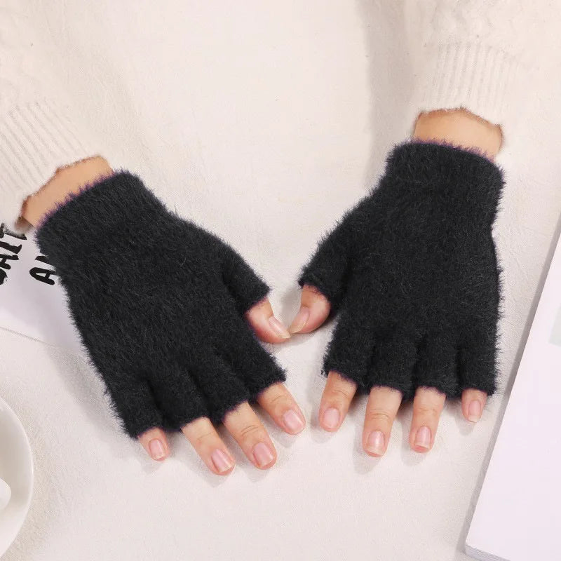 Fuzzy Writing Gloves