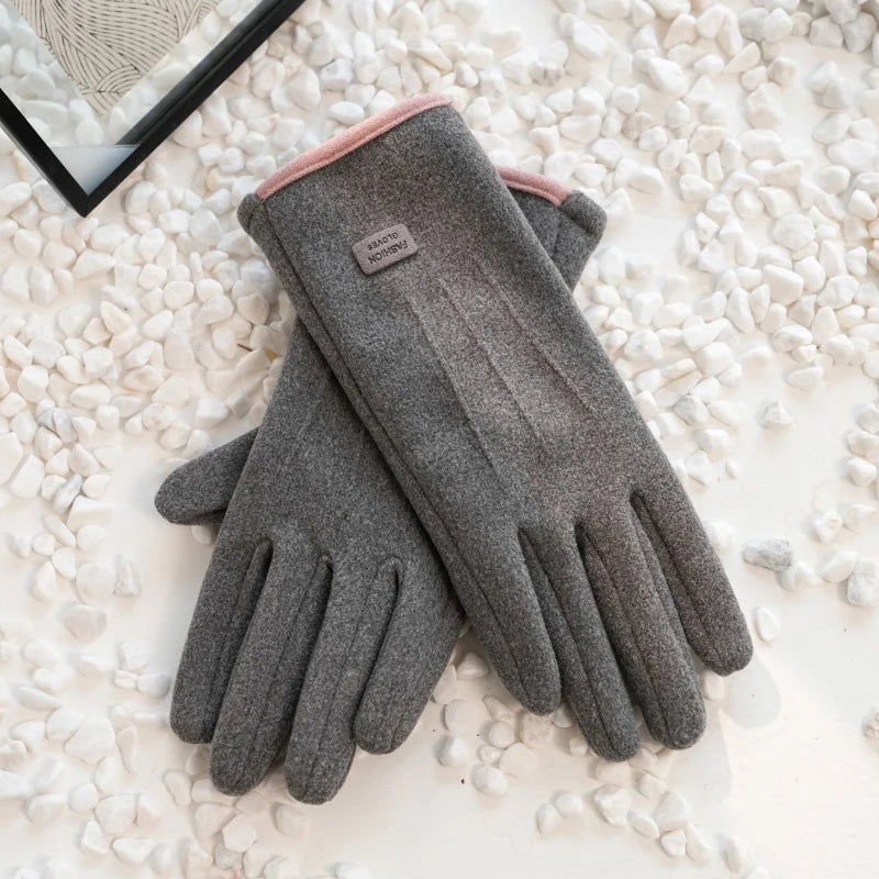 Lined Touchscreen Winter Gloves