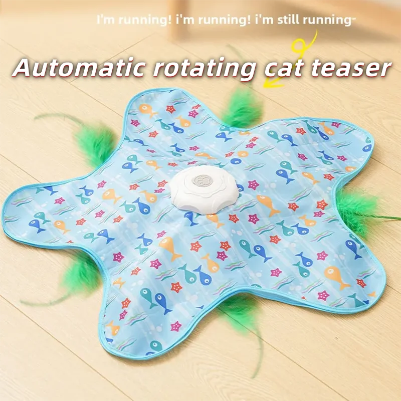 Cat Hunting Blanket Toy