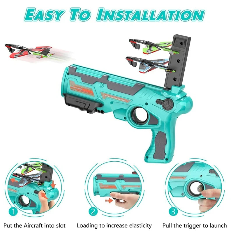 Foam Plane Launcher Toy