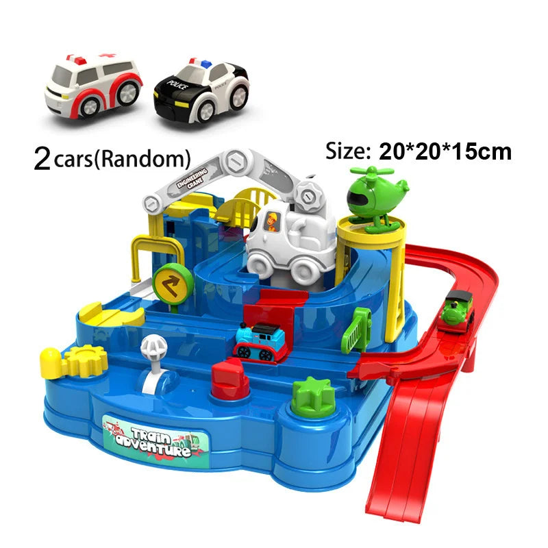 Space Rail Car Track