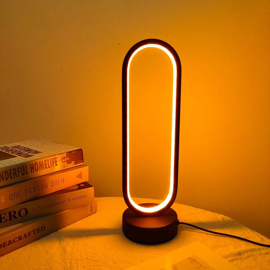 Dimmable Ring Bedside Lamp