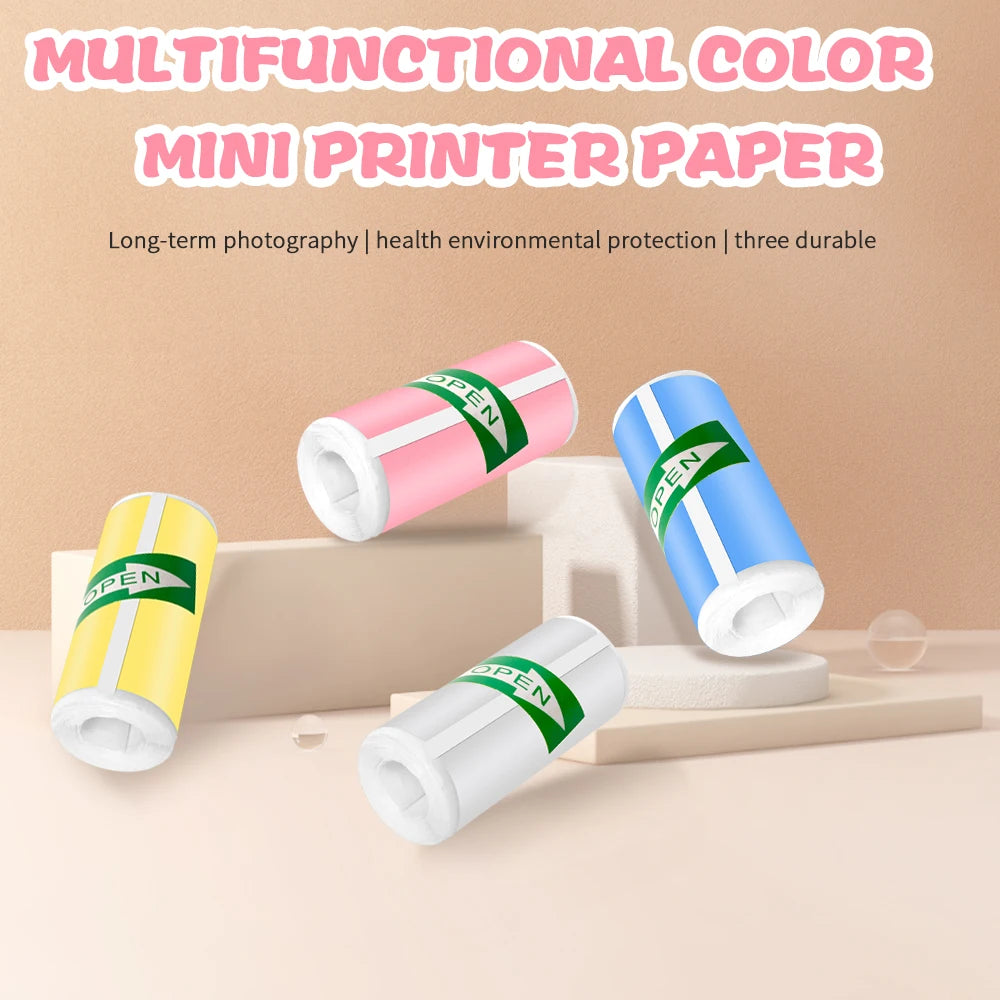 Mini Label Sticker Rolls