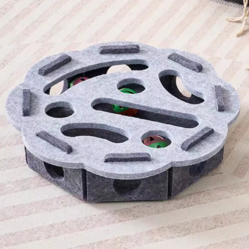 Felt Cat Puzzle Box