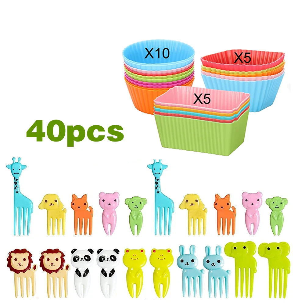 Animal Bento Food Picks