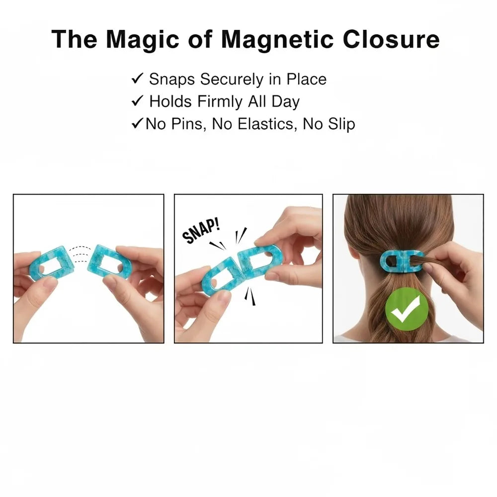 Magnetic Salon Hair Clips