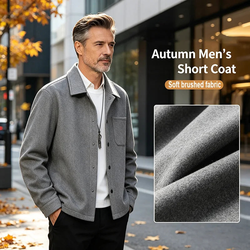 Men's Brushed Casual Jacket