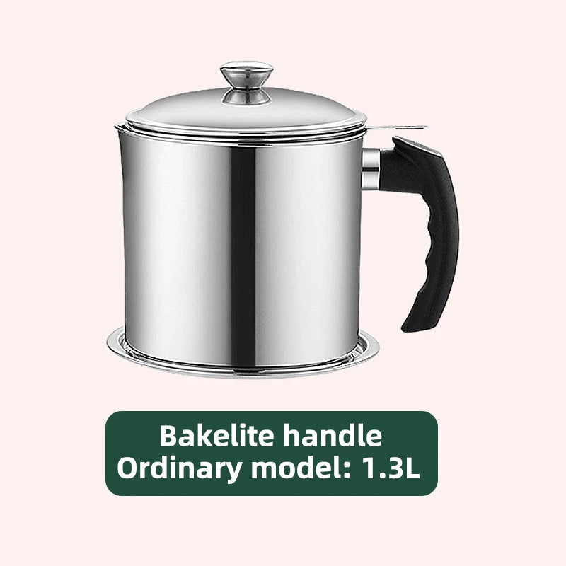 Stainless Oil Strainer Pot