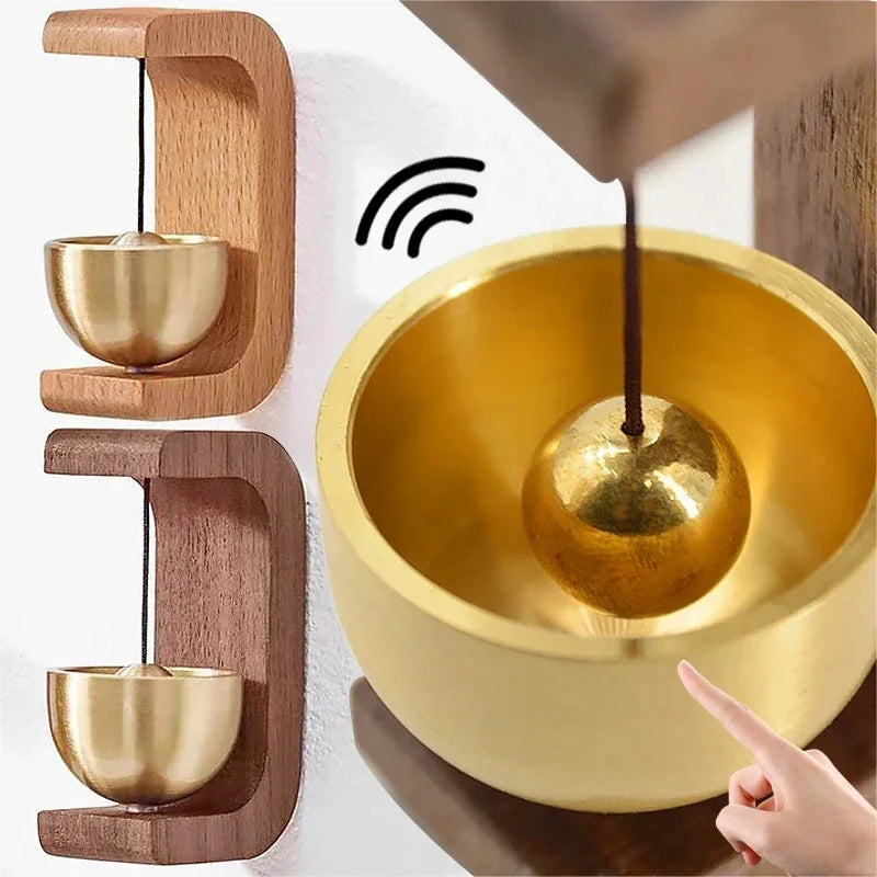 Wooden Doorbell Wind Chime