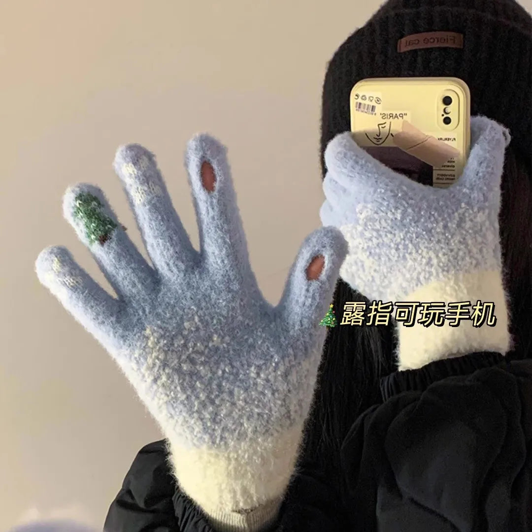 Fingerless Touchscreen Gloves