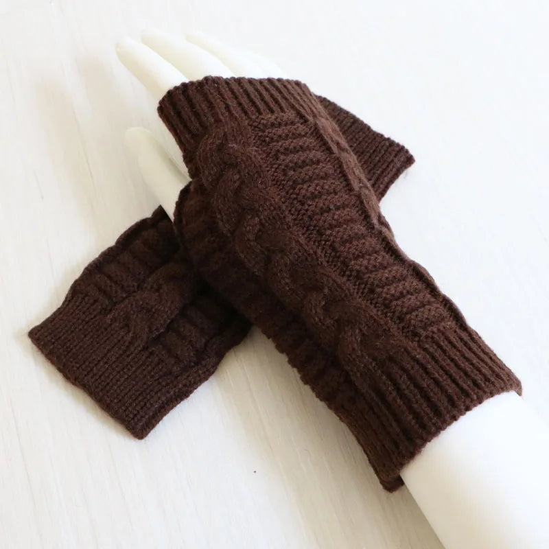 Crochet Fingerless Mittens