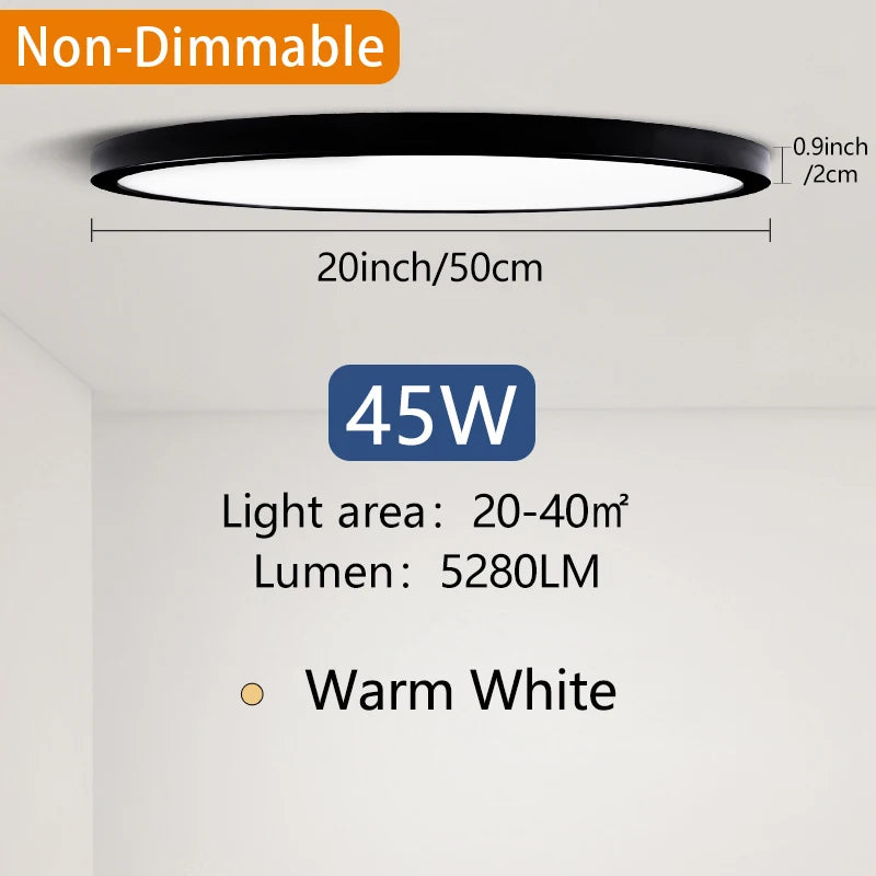 Smart Dimmable Ceiling Lamp