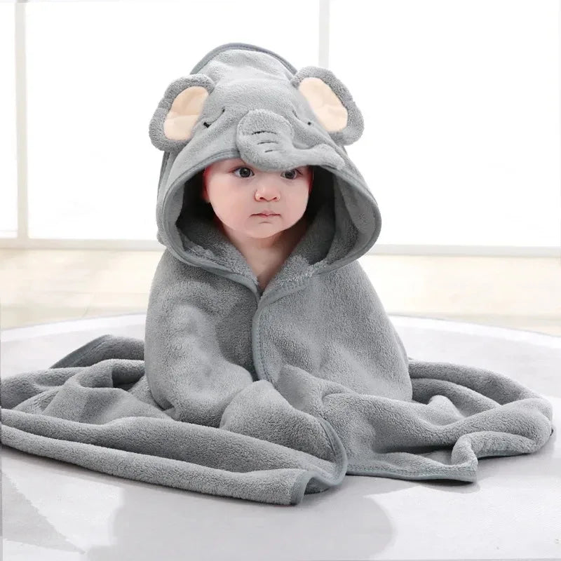 Hooded Baby Bath Towel