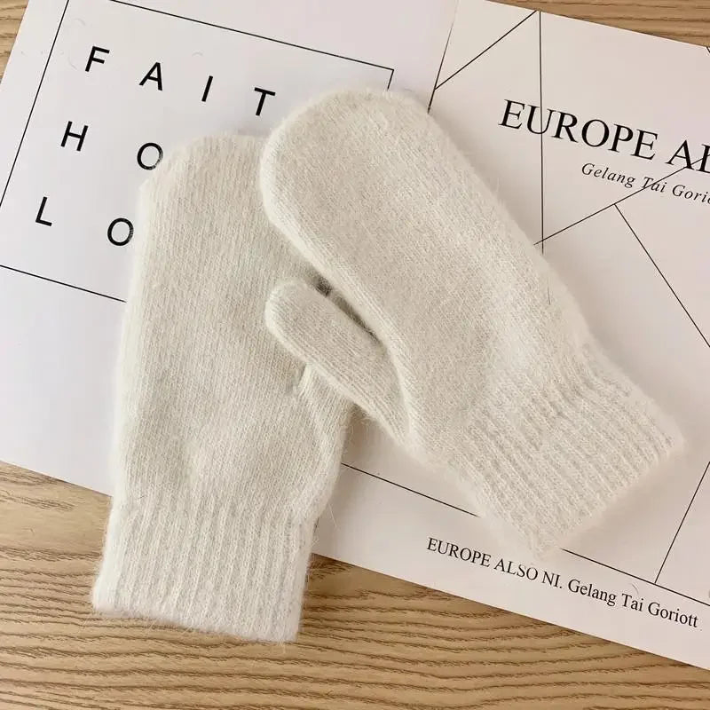 Double-Layer Winter Gloves