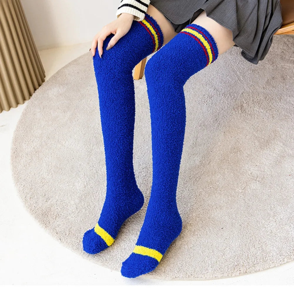 Over-Knee Fleece Socks