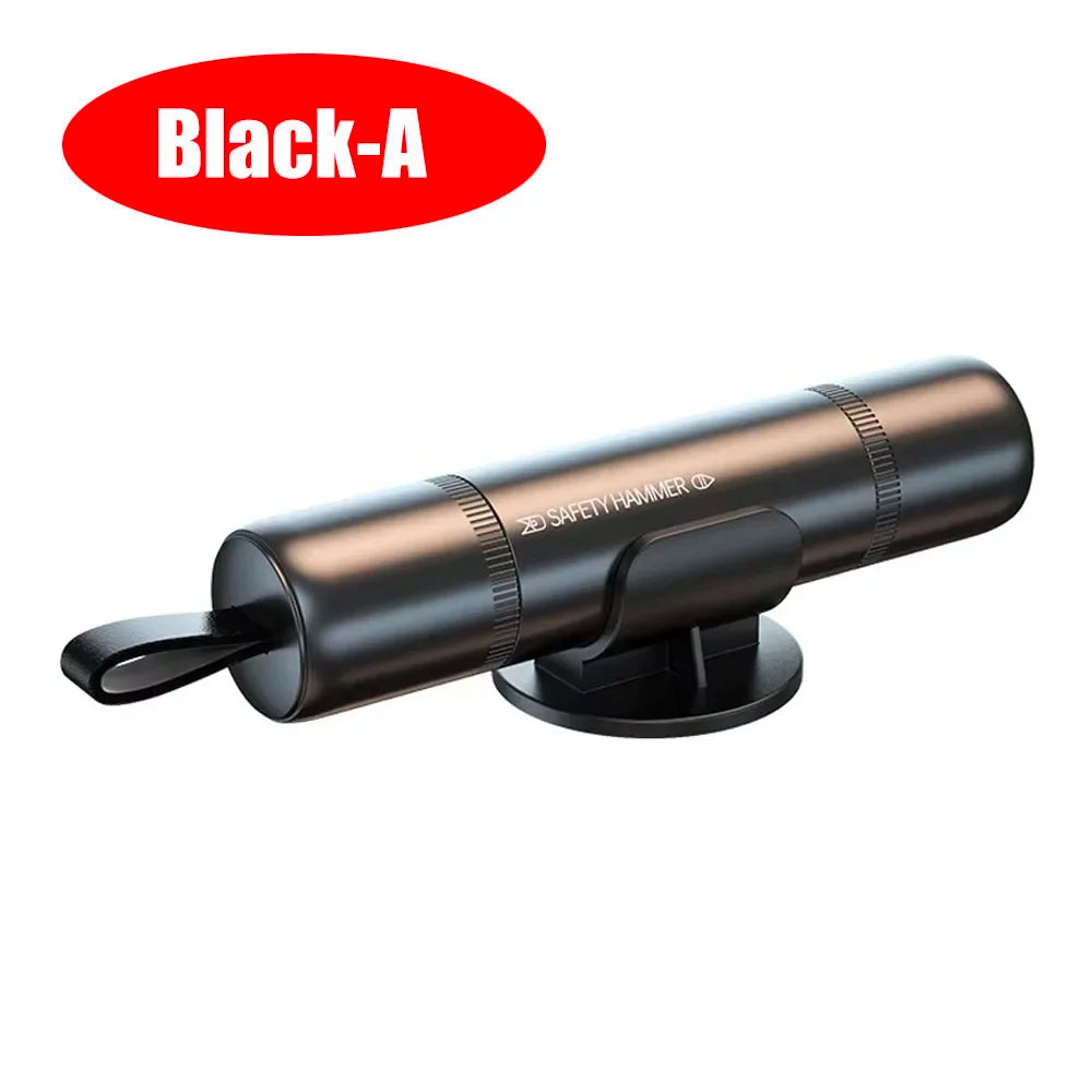 2-in-1 Car Escape Hammer