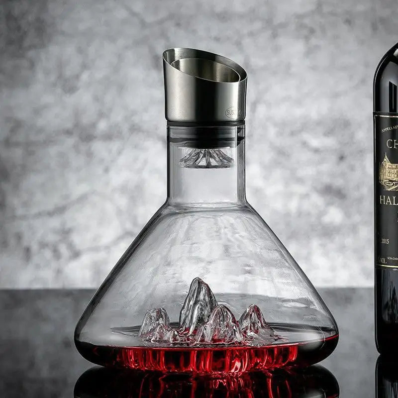 Iceberg Crystal Wine Decanter